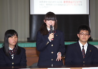 飛弾美紗都さん(1年智翠館特別) 飛弾美紗都さん(1年智翠館特別)