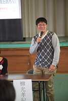 柳光孝紀さん(平成23年卒) 柳光孝紀さん(平成23年卒)
